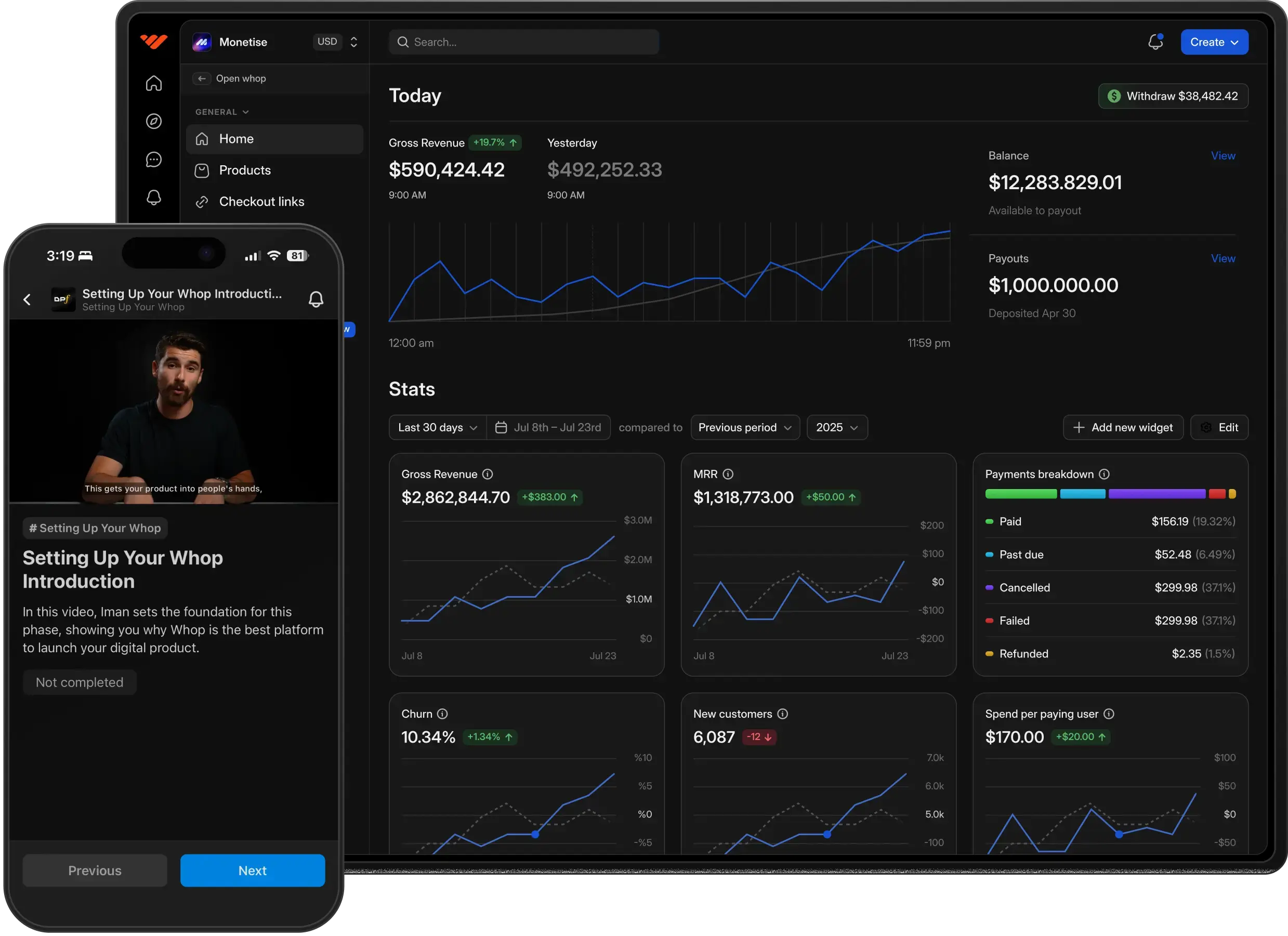 Vitaly Dashboard Platform